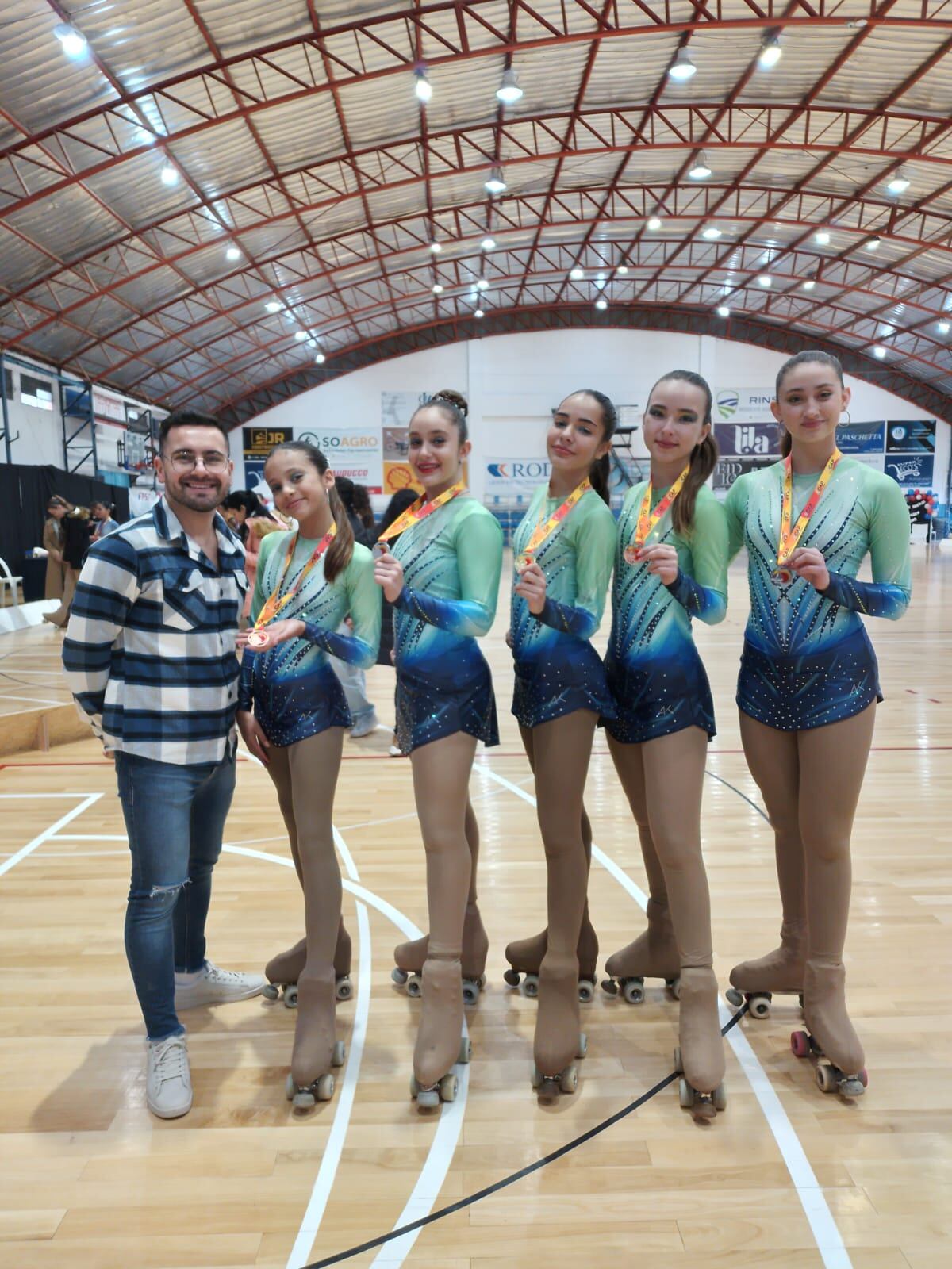 Patinadoras de Club Sportivo 24 de Septiembre