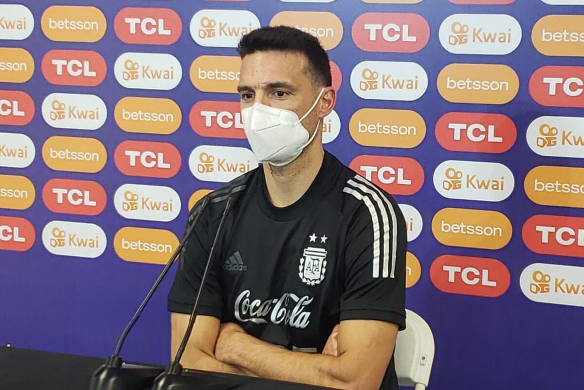 Lionel Scaloni habló desde Venezuela: “El equipo va a ser muy parecido al de la final de Brasil”