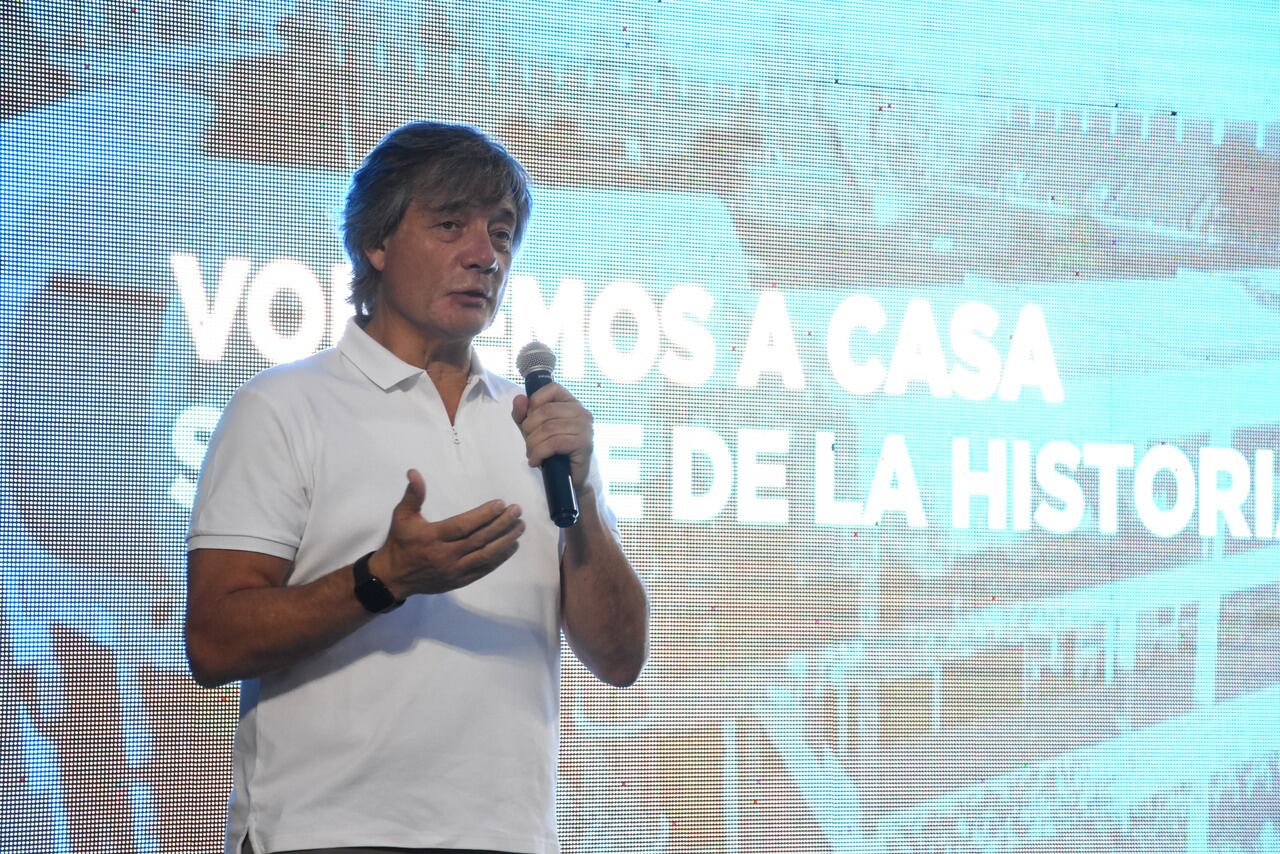 Godoy Cruz presentó el proyecto Gambarte, bajo el lema volver a casa.
Alejandro Chapini 
Foto: Mariana Villa / Los Andes 