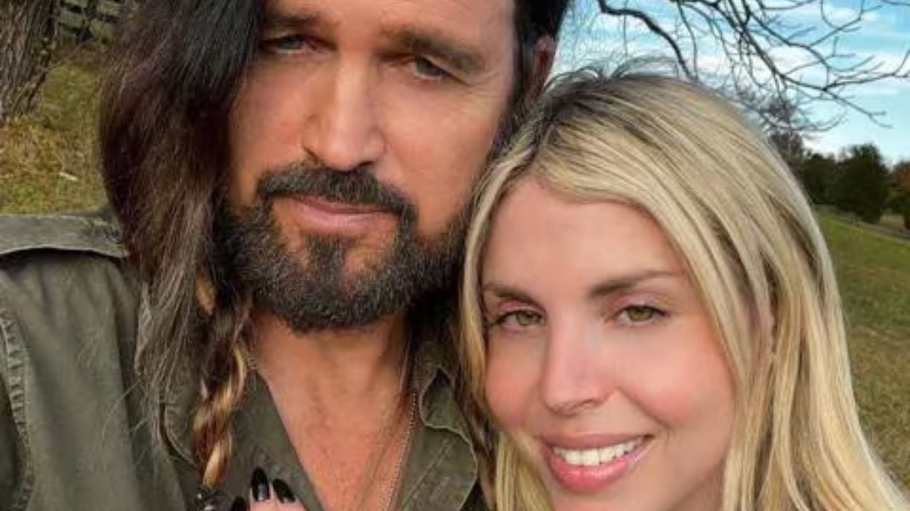 Billy Ray Cyrus y Firerose durante su relación