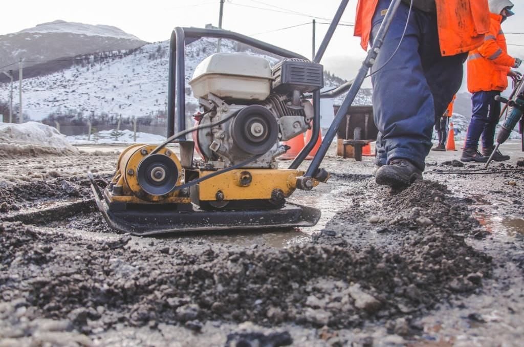 El municipio realiza obras de repavimentación