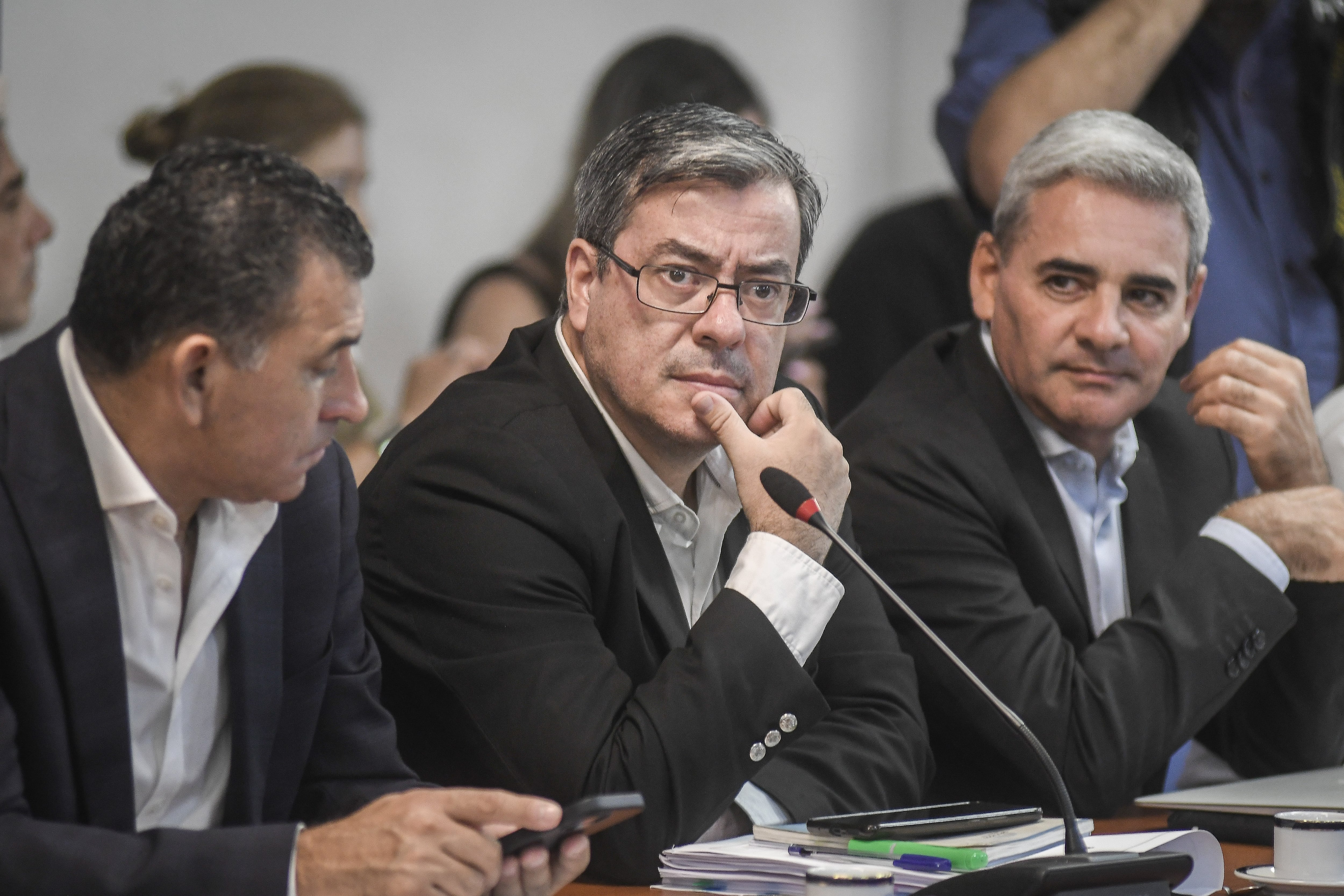 Germán Martínez, el titular del interbloque del Frente de Todos en Diputados. 
Foto Federico Lopez Claro