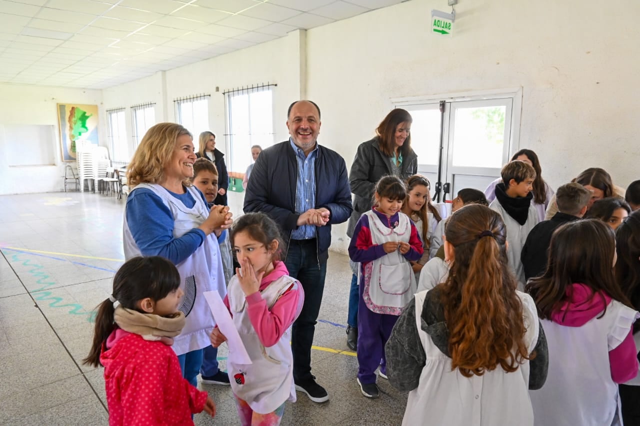 Se inauguró la obra de gas de la Escuela Nº 25 de Copetonas