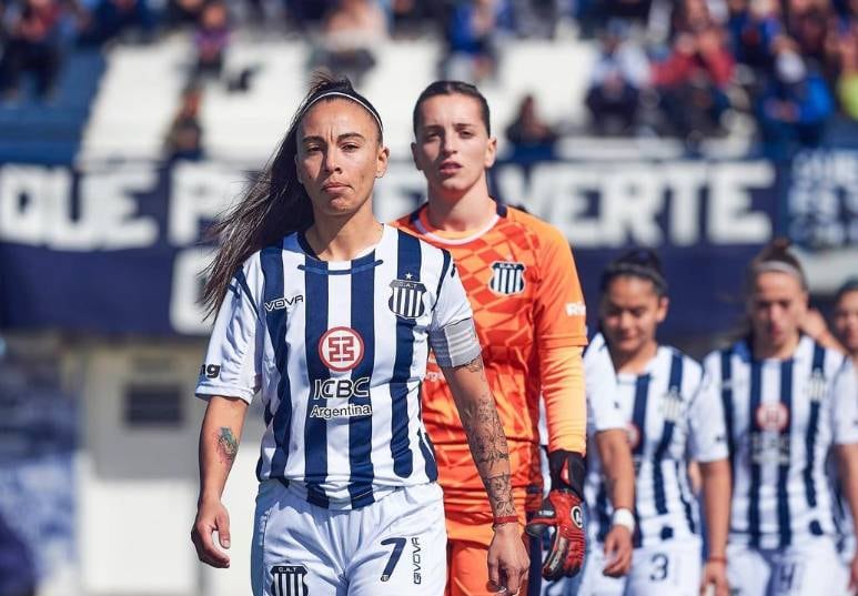 Betina Soriano se despidió de Talleres tras el cierre de la Primera B (Talleres)