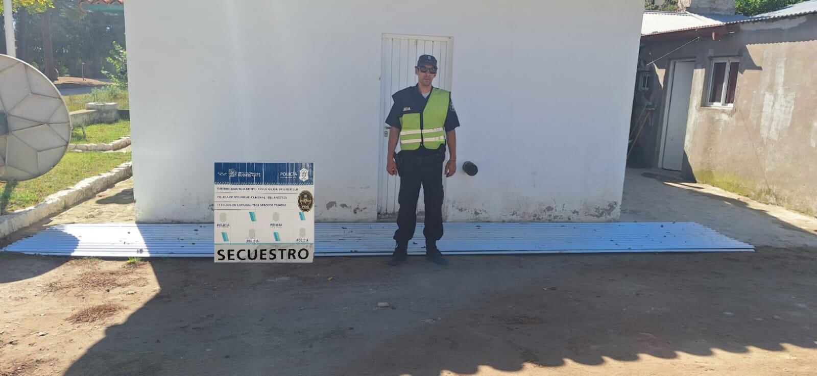 Detienen a un hombre por el robo de una vivienda en Reta