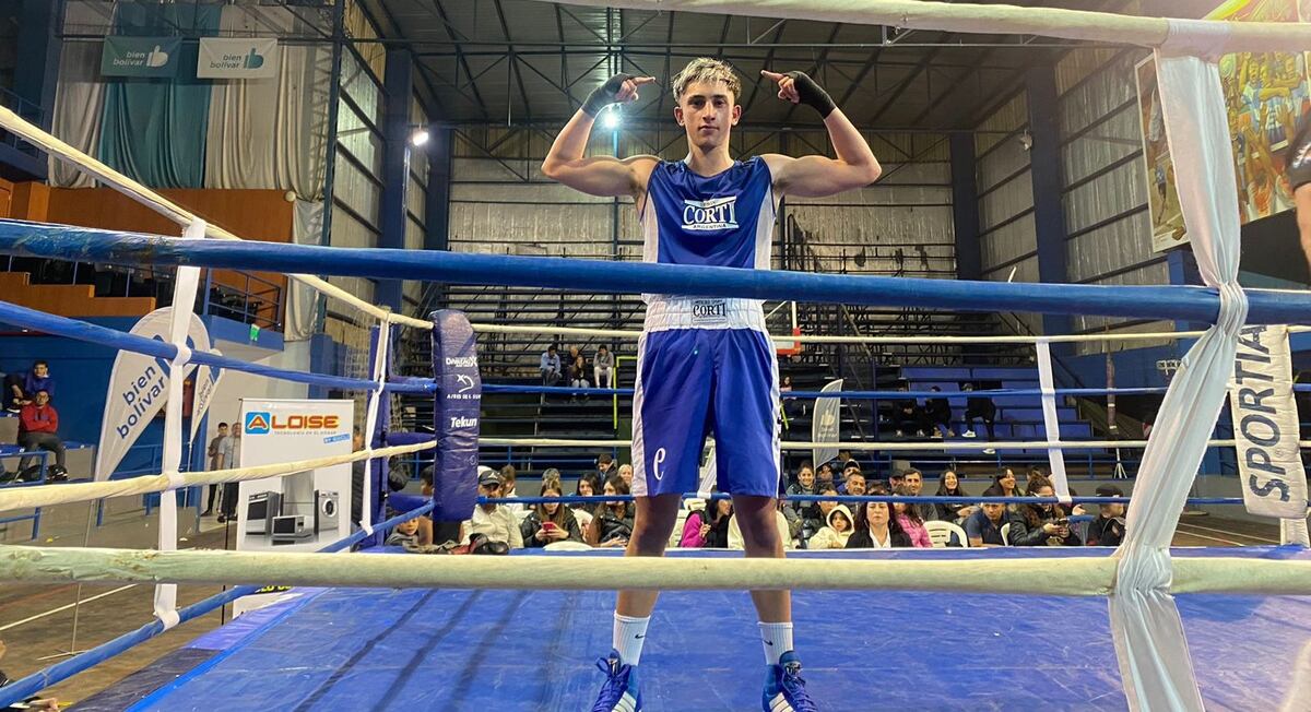 Boxeo: el puntaltense Tiziano Costa se presentó con un triunfo en Bolívar
