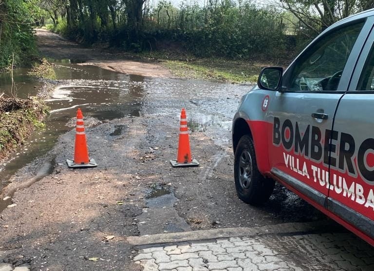 La fuerte tormenta causó destrozos en el interior de Córdoba.