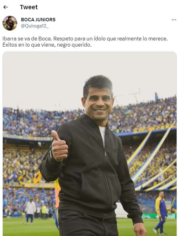 Algunos usuarios reconocieron su trabajo en Boca.