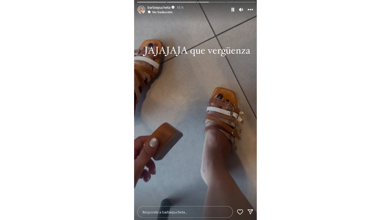 Barbie Vélez sufrió un accidente fashionista.