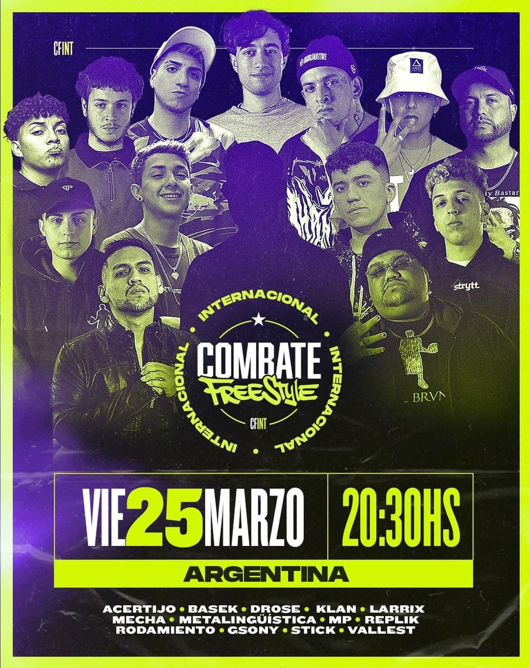 Combate Freestyle Internacional 2022