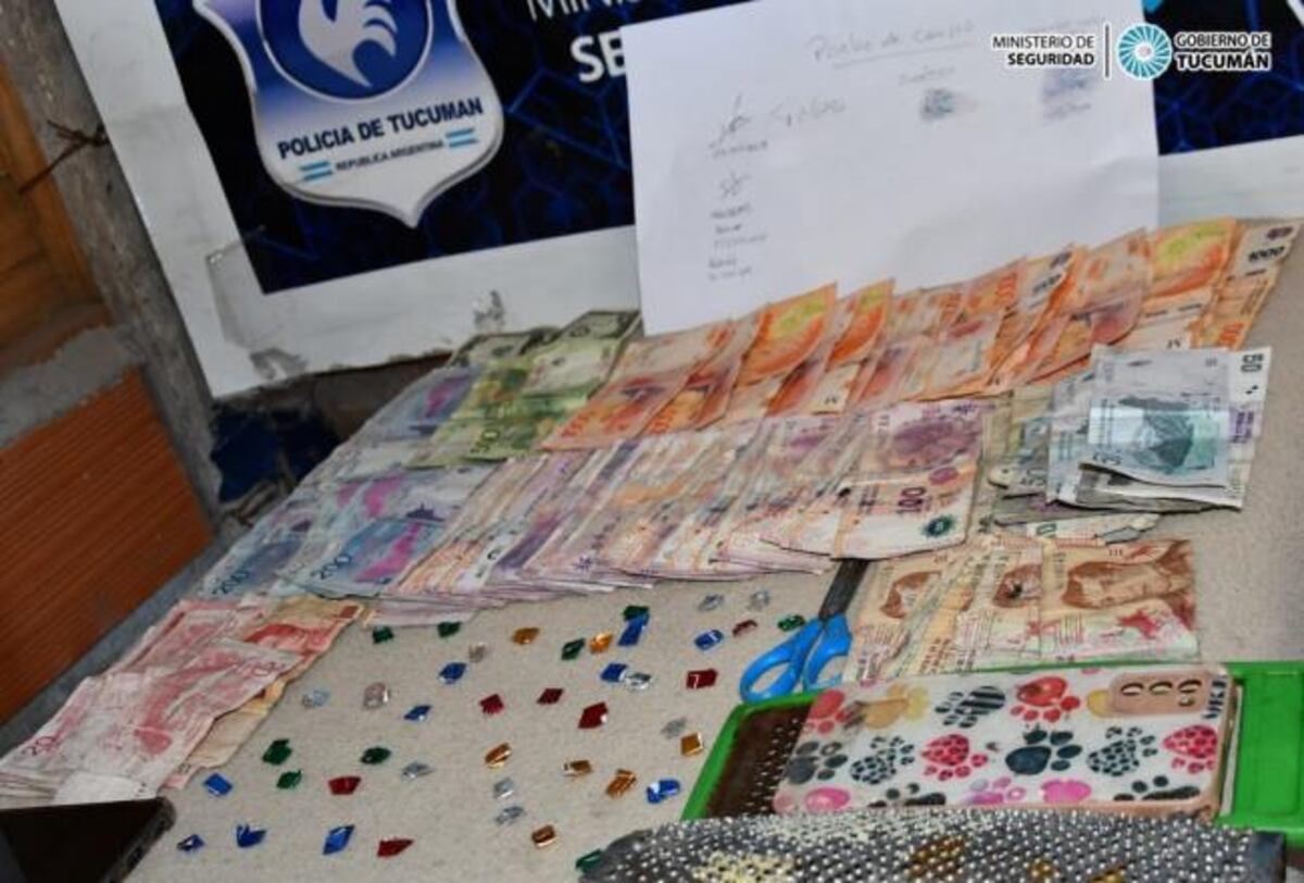 En Las Talitas desbarataron un kiosco de venta de drogas
