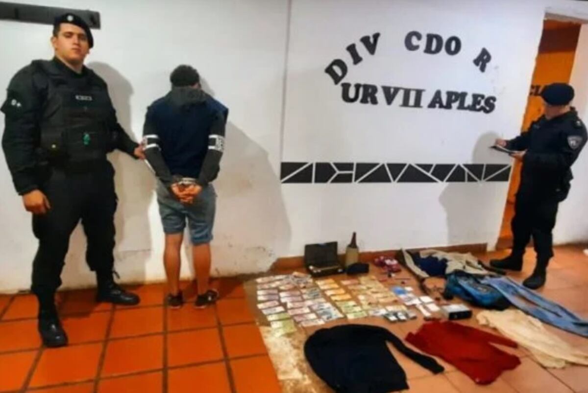 Apóstoles: detienen a un joven acusado de robo