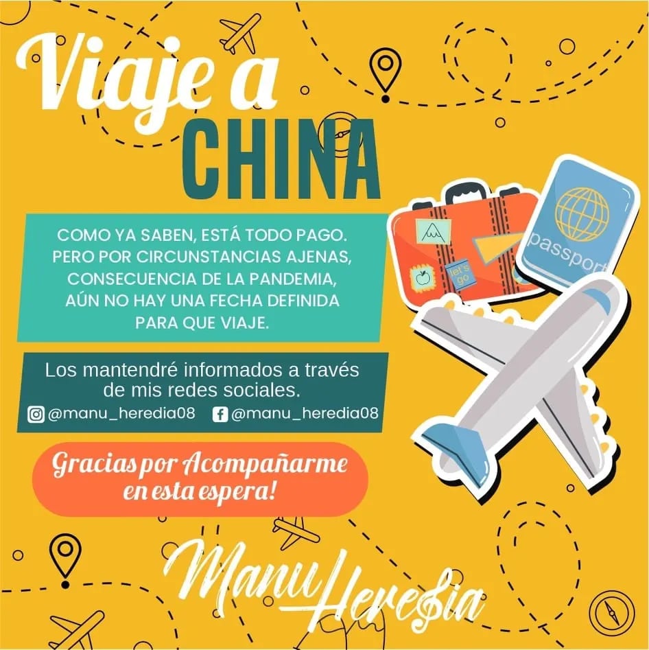 Conocé a Manu, el músico callejero mendocino que necesita la ayuda de todos para operarse en China