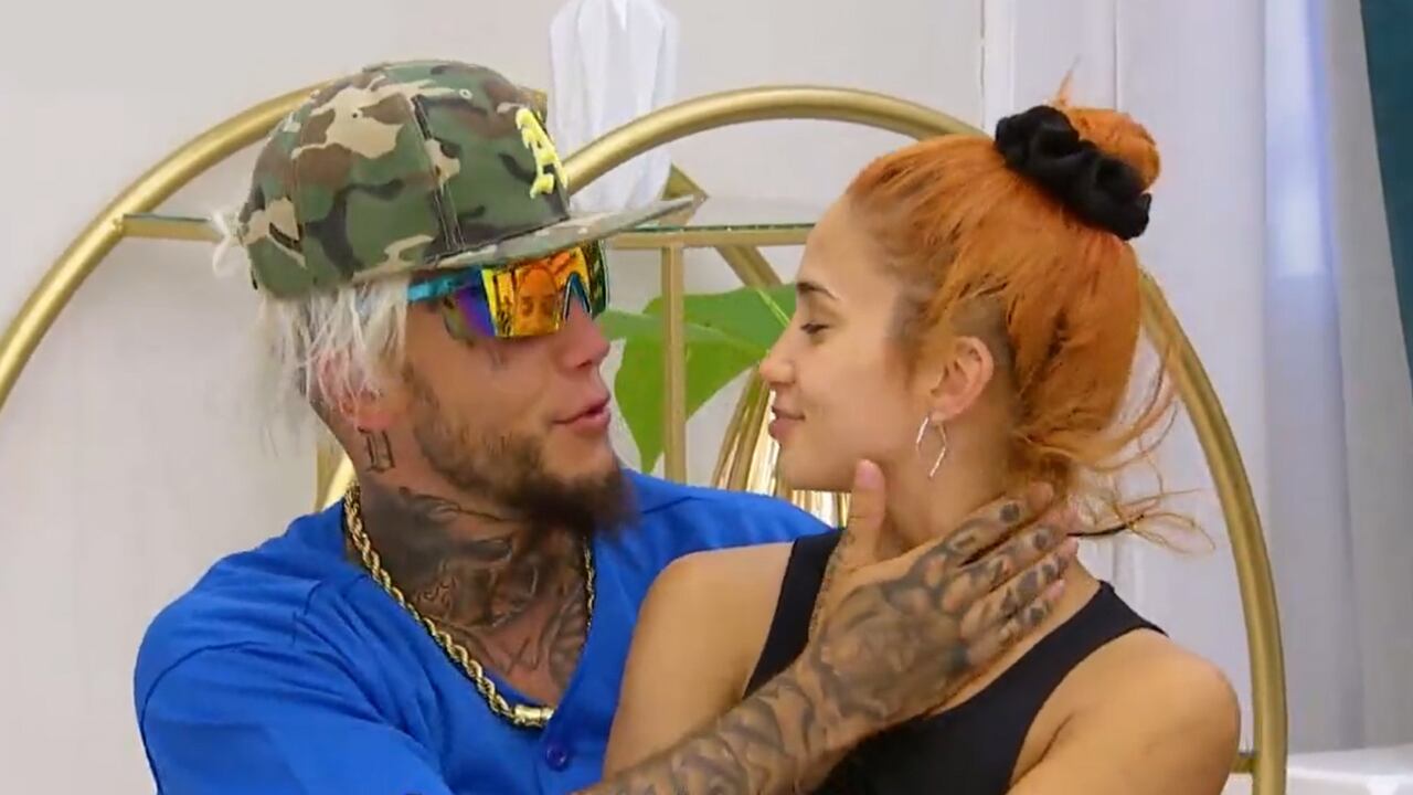 Melody Luz y Alex Caniggia, una de las parejas que surgieron en el reality.