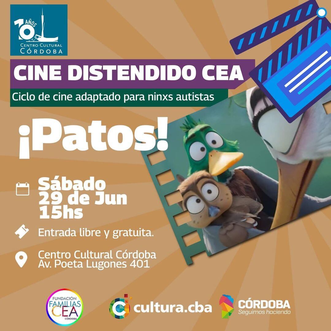 La próxima función que se llevará a cabo en el Centro Cultural Córdoba.