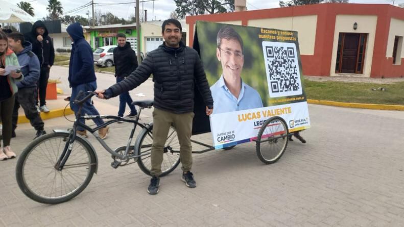 El representante de Juntos por el Cambio en Manfredi.