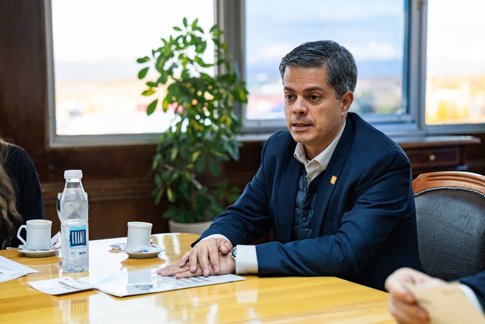 Secretario de Malvinas, Antártida, Islas del Atlántico Sur y Asuntos Internacionales de Tierra del Fuego, Andrés Dachary.