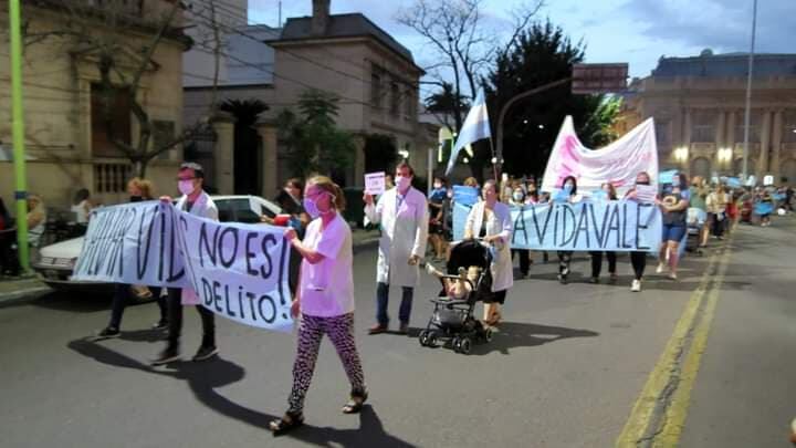 Marcha Provida en Bahía Blanca