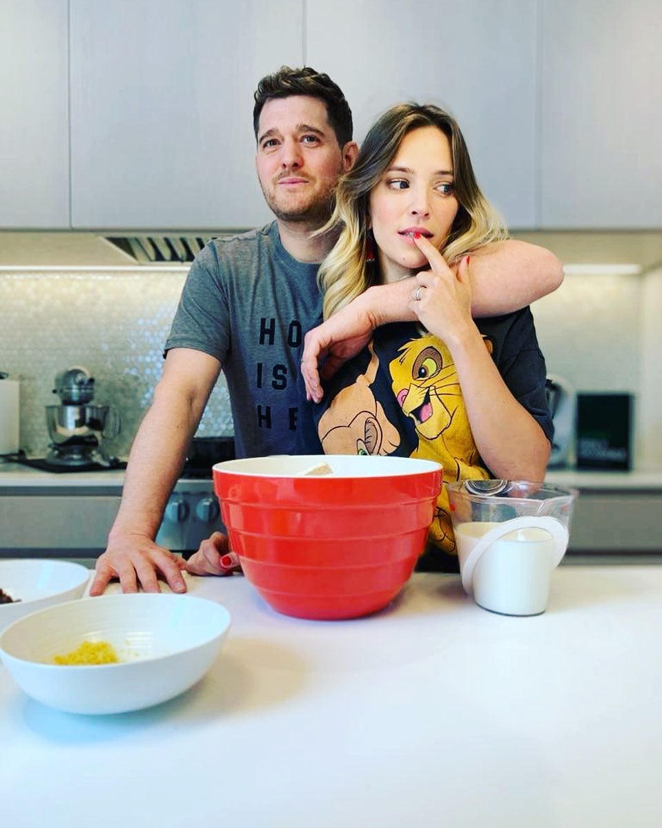 A Luisana Lopilato y Michael Bublé les gusta cocinar juntos