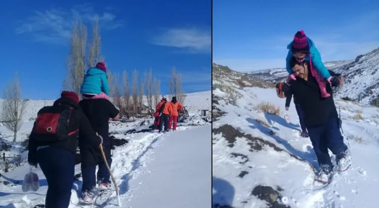 Se armó un gran operativo en Neuquén para evacuar a una niña de 4 años en grave estado de salud.