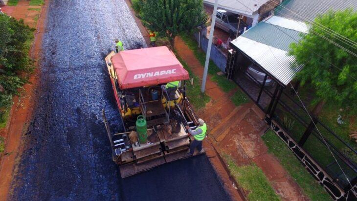 Estas obras están dentro del plan del gobierno de Misiones y son ejecutadas a través de DPV.