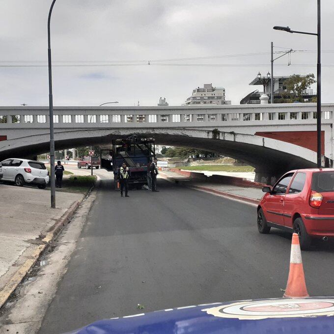 La Policía pide no circular por el sector.