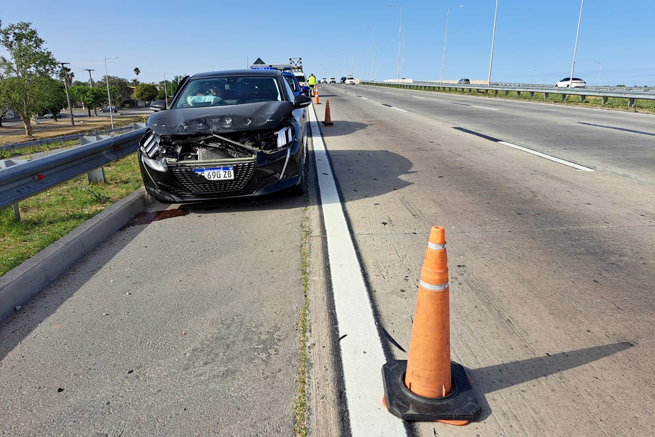 El primer siniestro vial en la avenida Circunvalación. 