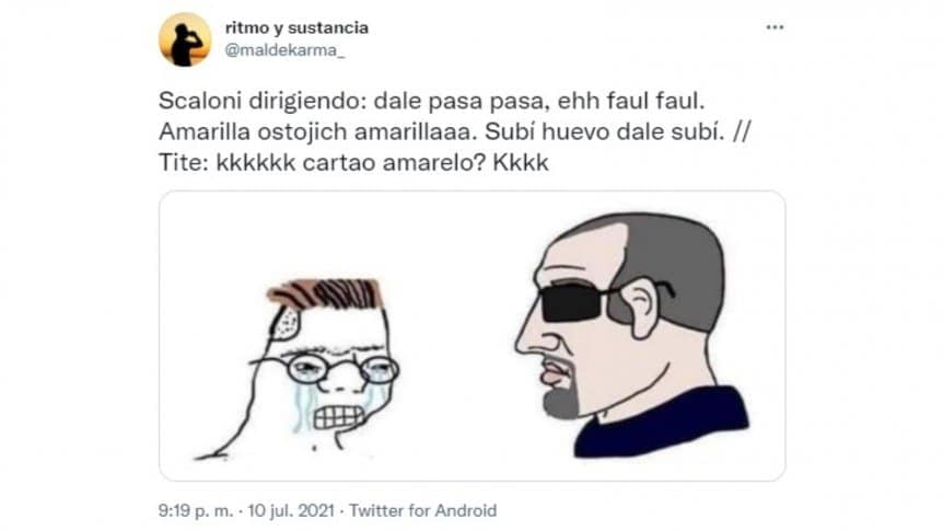 Los memes de la final de la Copa América (Twitter)