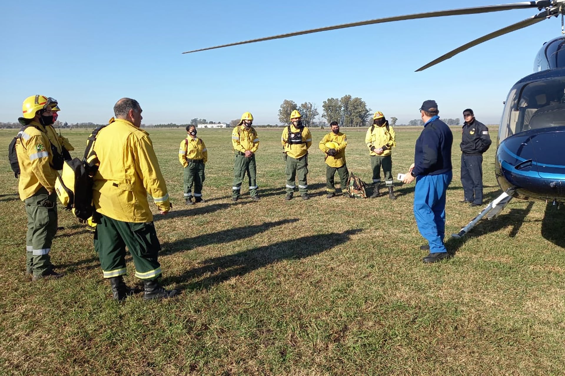 Bomberos y Brigadistas Entre Ríos