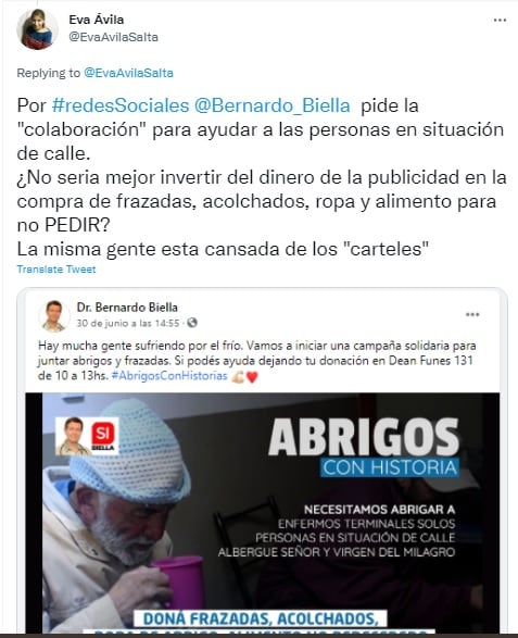 Repercusiones en las redes sociales por la acción de los vecinos.