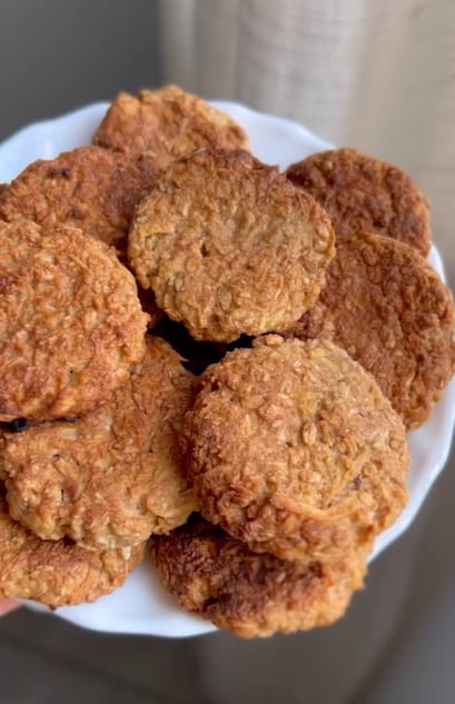 Cómo hacer las galletitas de avena y manzana