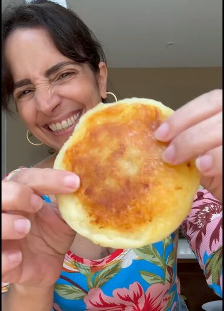 La receta de tortita de papa rellena de Paulina Cocina