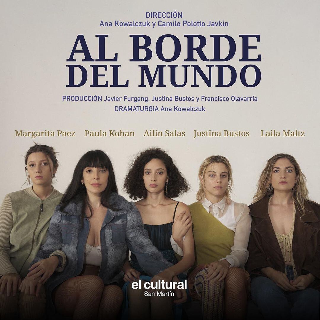 "Al borde del mundo", la obra de teatro en la que debuta Margarita Páez