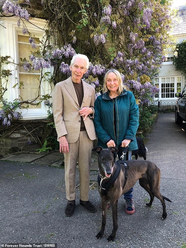 Charlie Watts y Shirley Ann Shepherd.