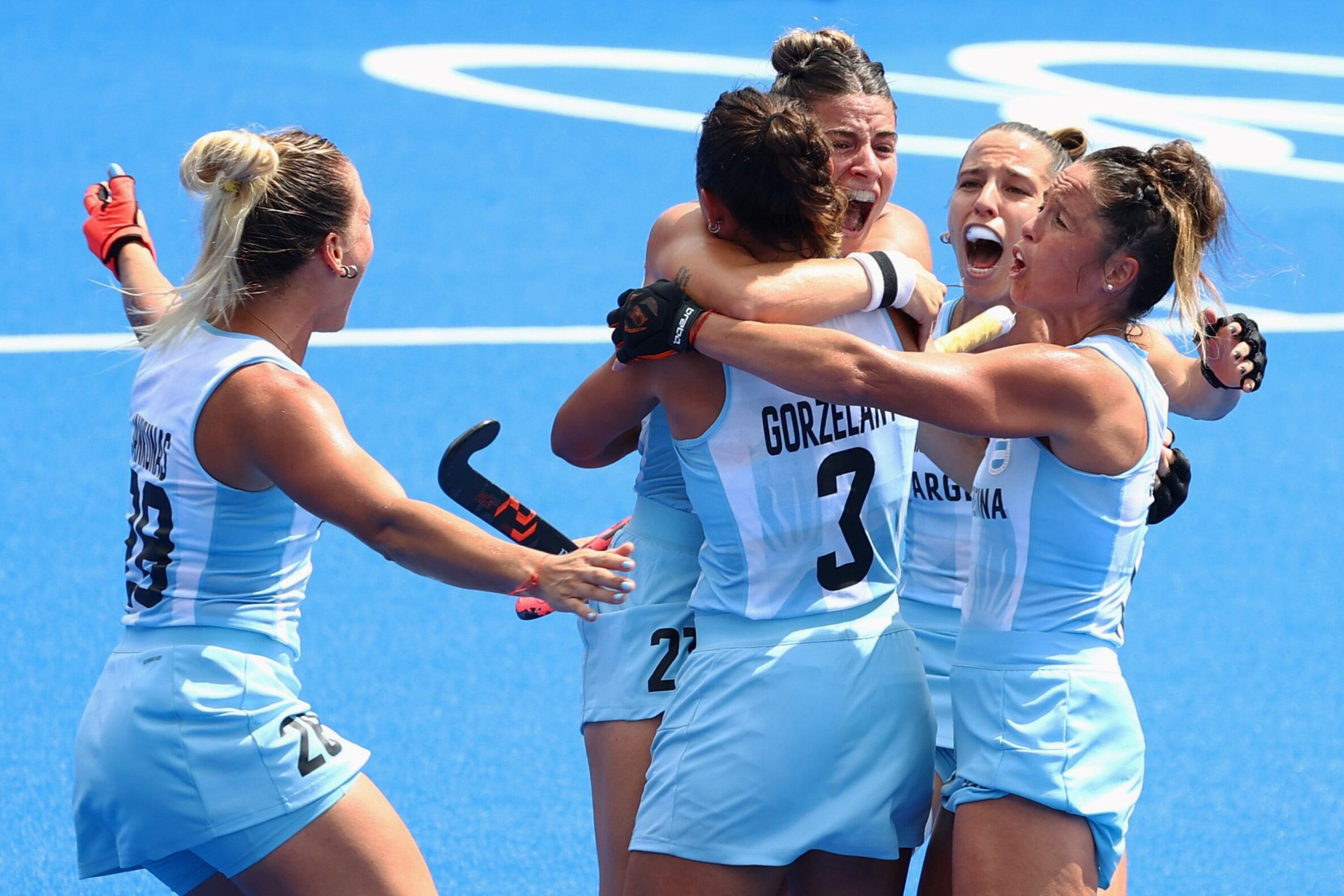 Las mejores fotos del partido de Las Leonas frente a Alemania en los Juegos Olímpicos.