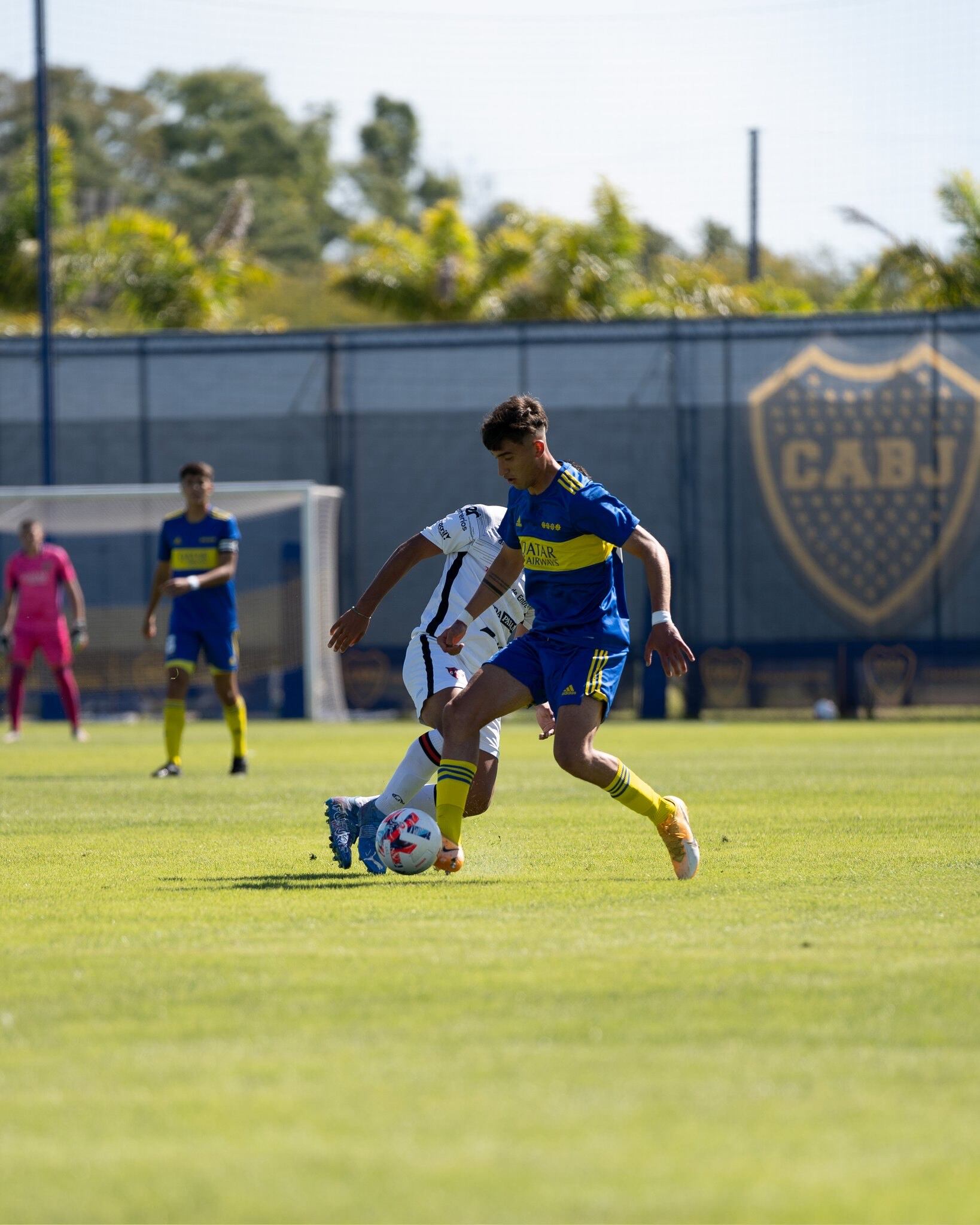 Las Inferiores de Boca en acción.