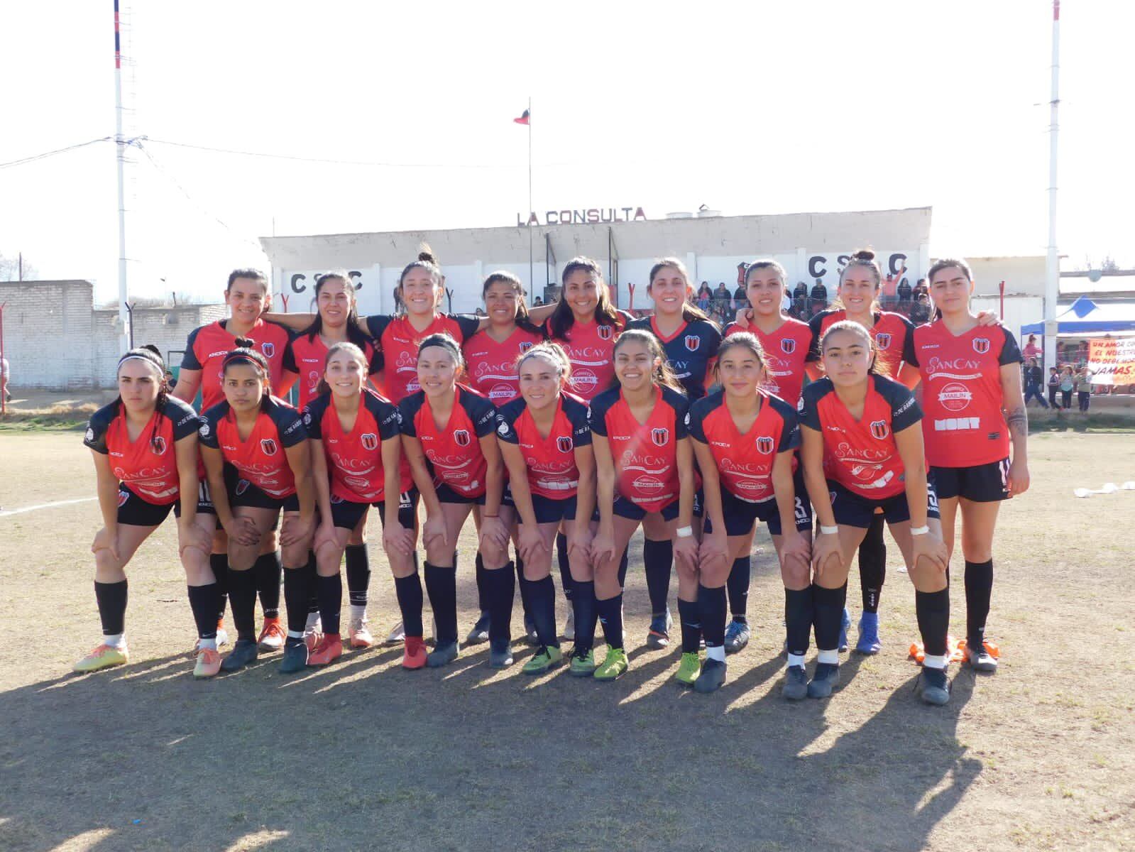 La Consulta de San Carlos femenino se quedó con la victoria en el partido de ida de la Copa Federal, frente a Ballofet de San Rafael.