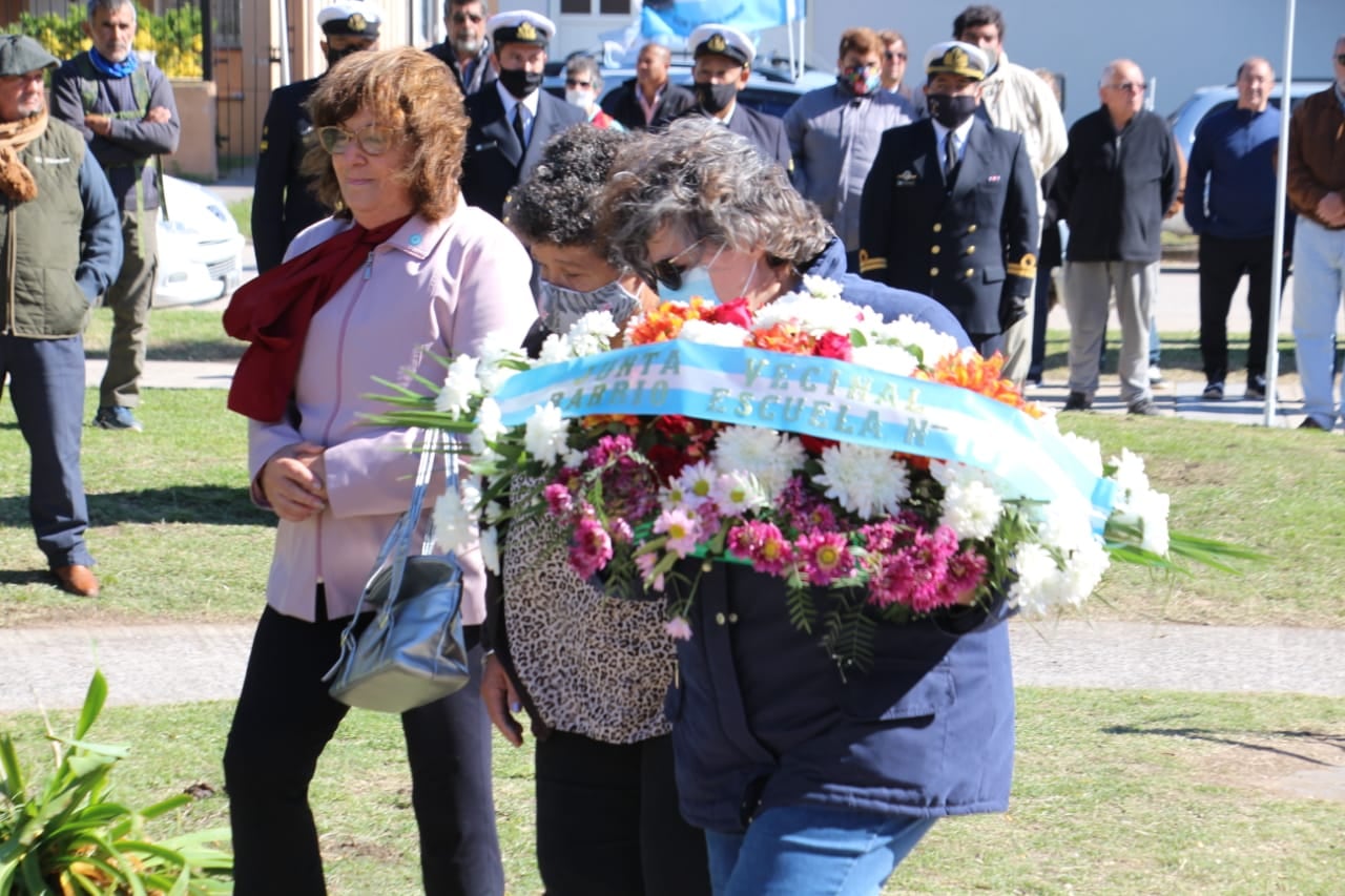 Acto Oficial por el 40º aniversario de la guerra de Malvinas, Tres Arroyos