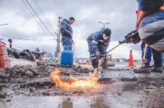 El Municipio se encuentra probando un nuevo producto asfáltico