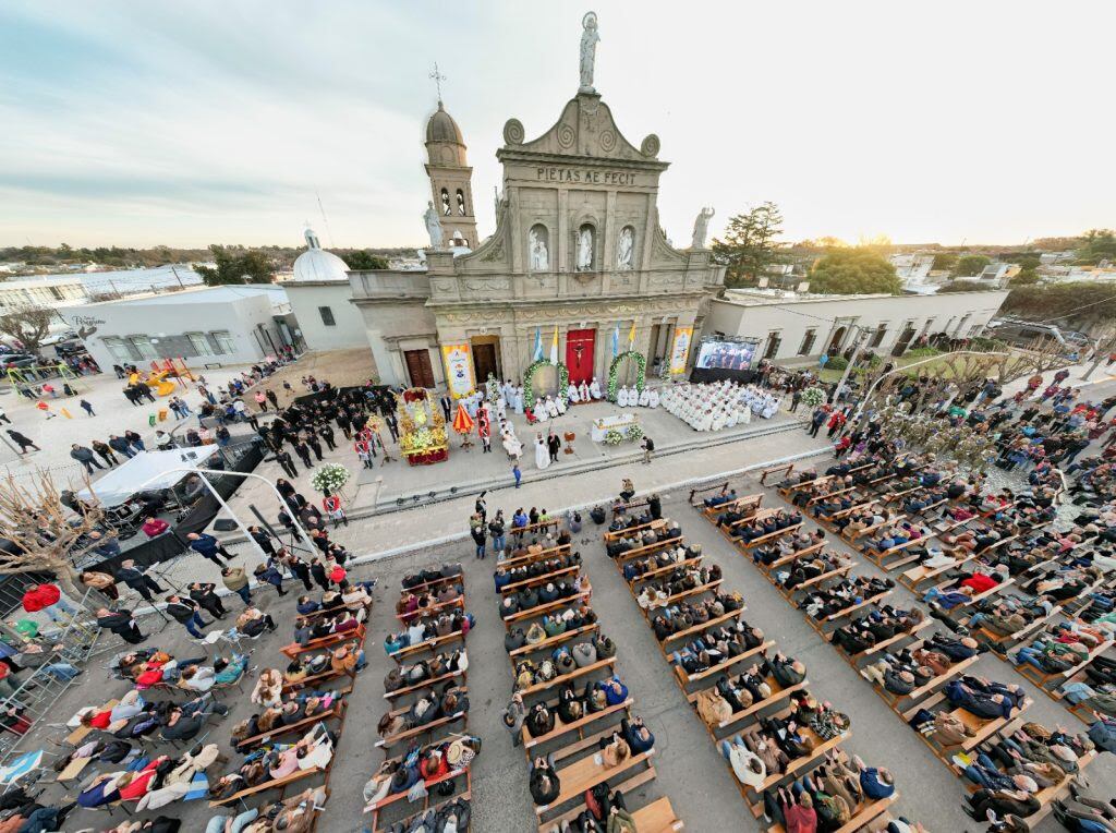 Sampacho. La Consolata quedó inaugurada como basílica en el sur de Córdoba (Gentileza).