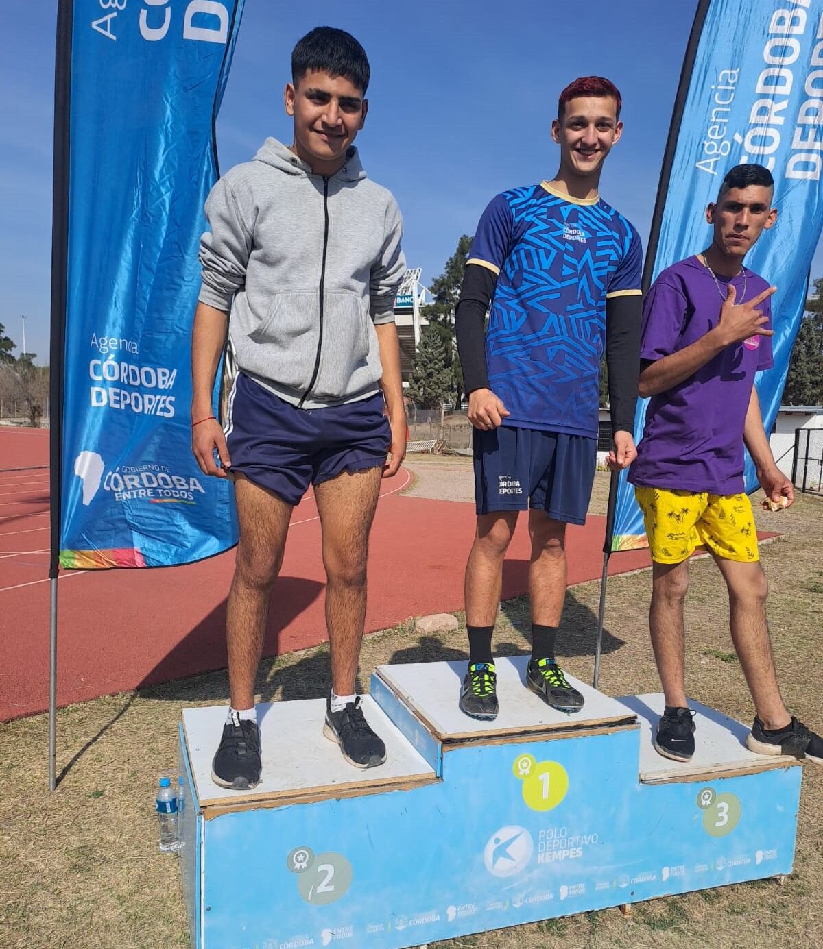 Atleta de Tránsito en el Kempes