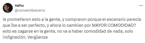 El enojo de los fans de María Becerra tras los cambios de sectorización en sus shows en River