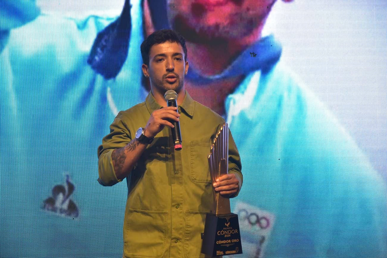 Premios Cóndor al deporte. El Cóndor de oro fué José "Maligno" Torres (Facundo Luque / La Voz)