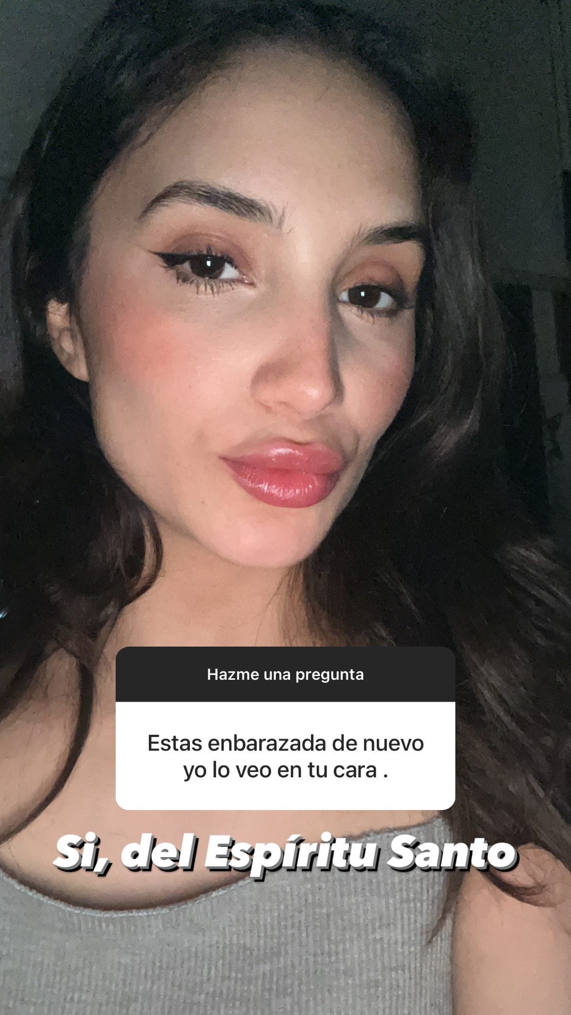 La respuesta de Melody Luz sobre los rumores de embarazo