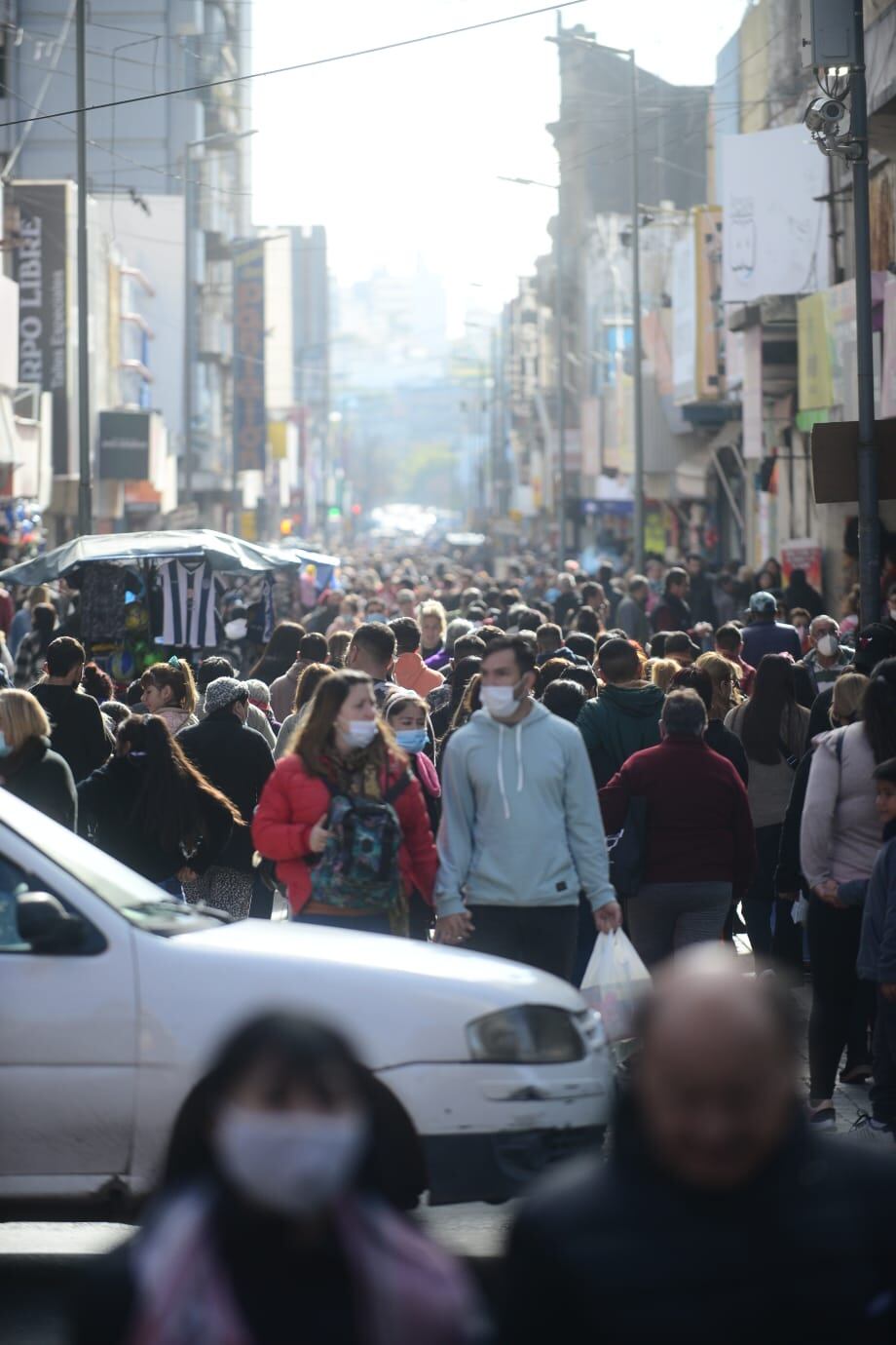 El Centro de Córdoba, colmado en la previa del Día del Padre.