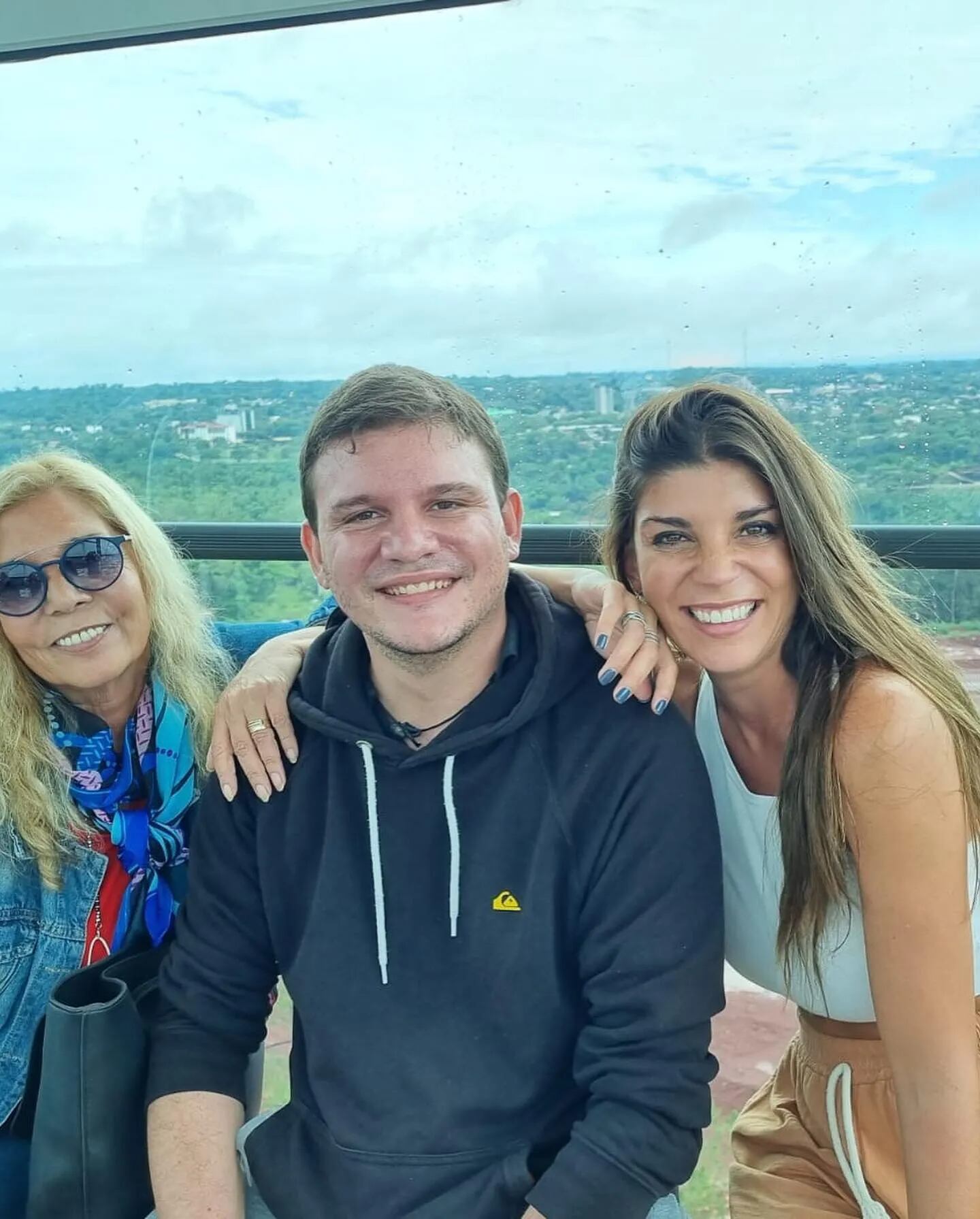 Ornella Ferrara y su viaje soñado a las Cataratas del Iguazú junto a sus padres y hermanos.