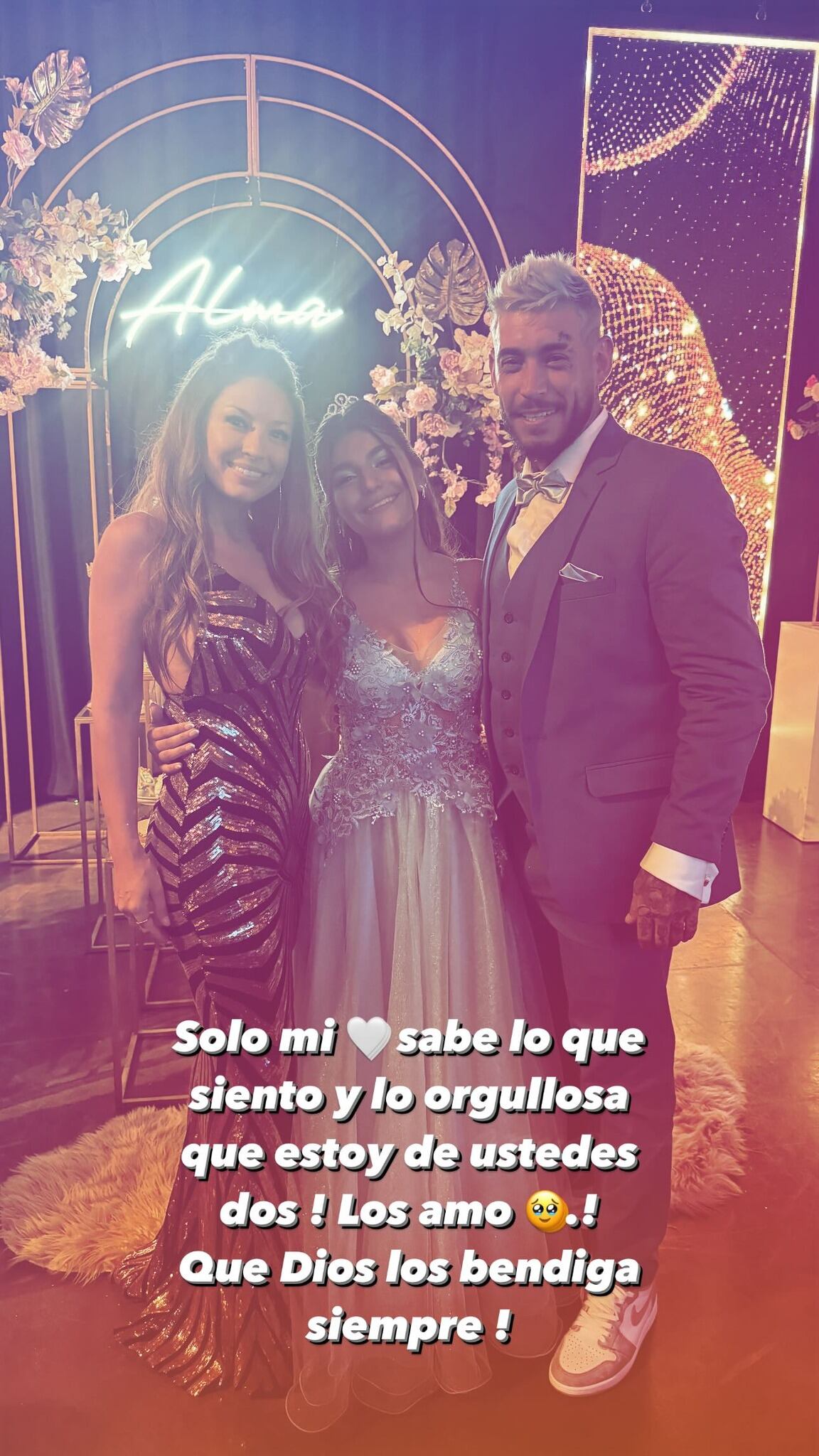 Magui Olave subió un conmovedor mensaje para Ulises Bueno y Alma.