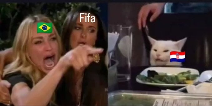 Quedó eliminado Brasil de Qatar 2022 y estallaron los memes