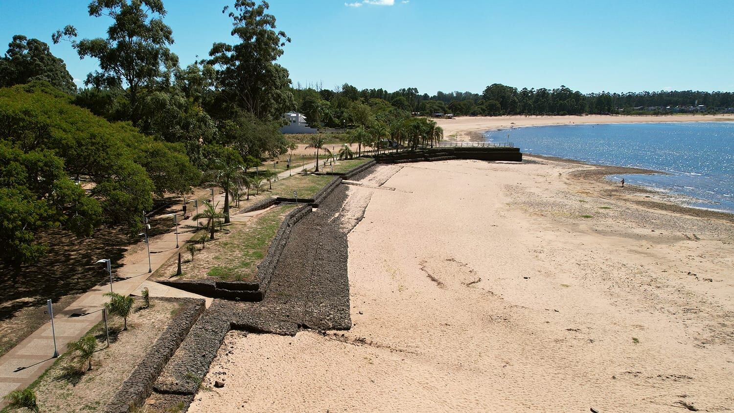 Salto Grande inició las obras de Protección de Costas en el departamento Federación