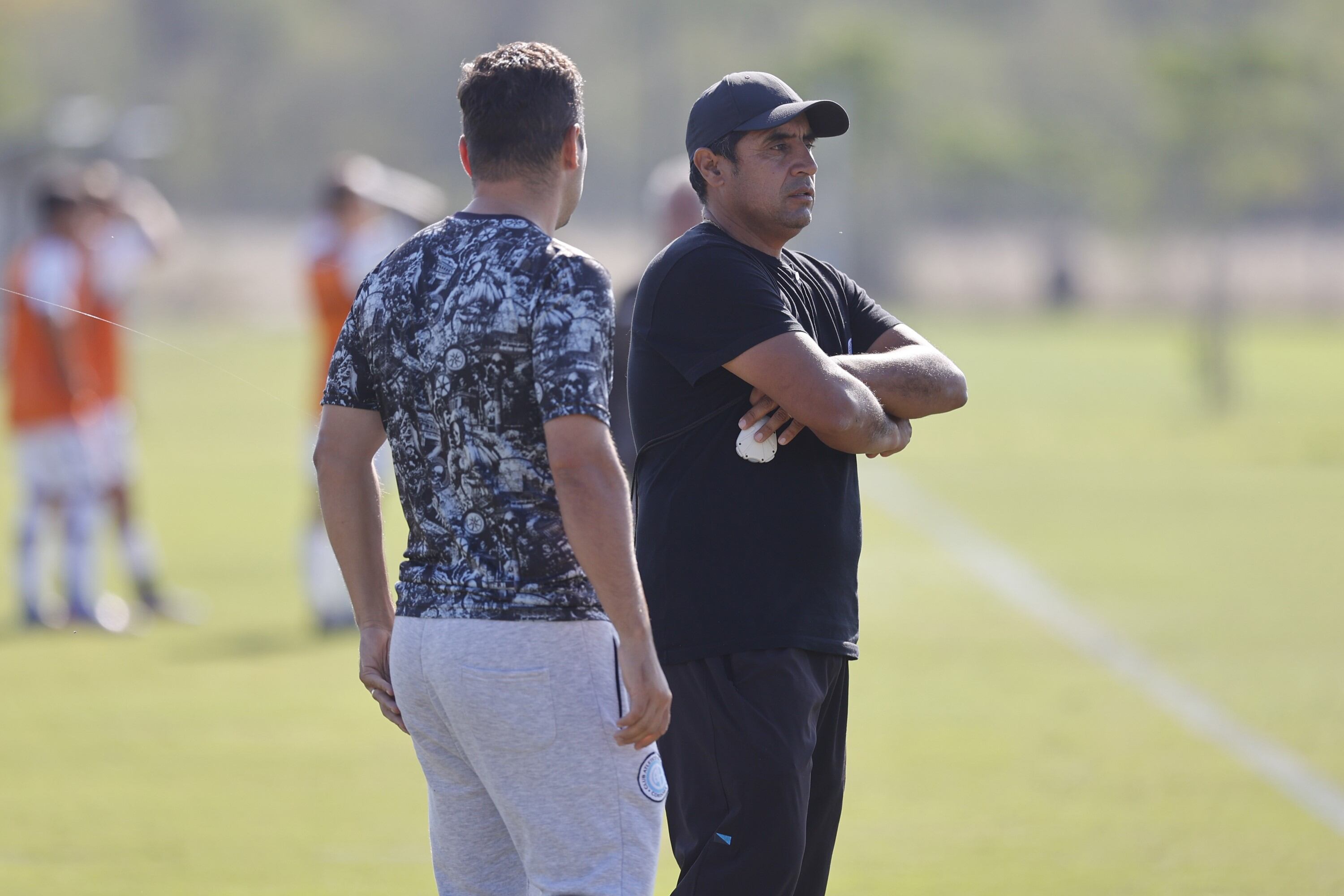 Norberto Fernández, técnico de la Reserva de Belgrano.